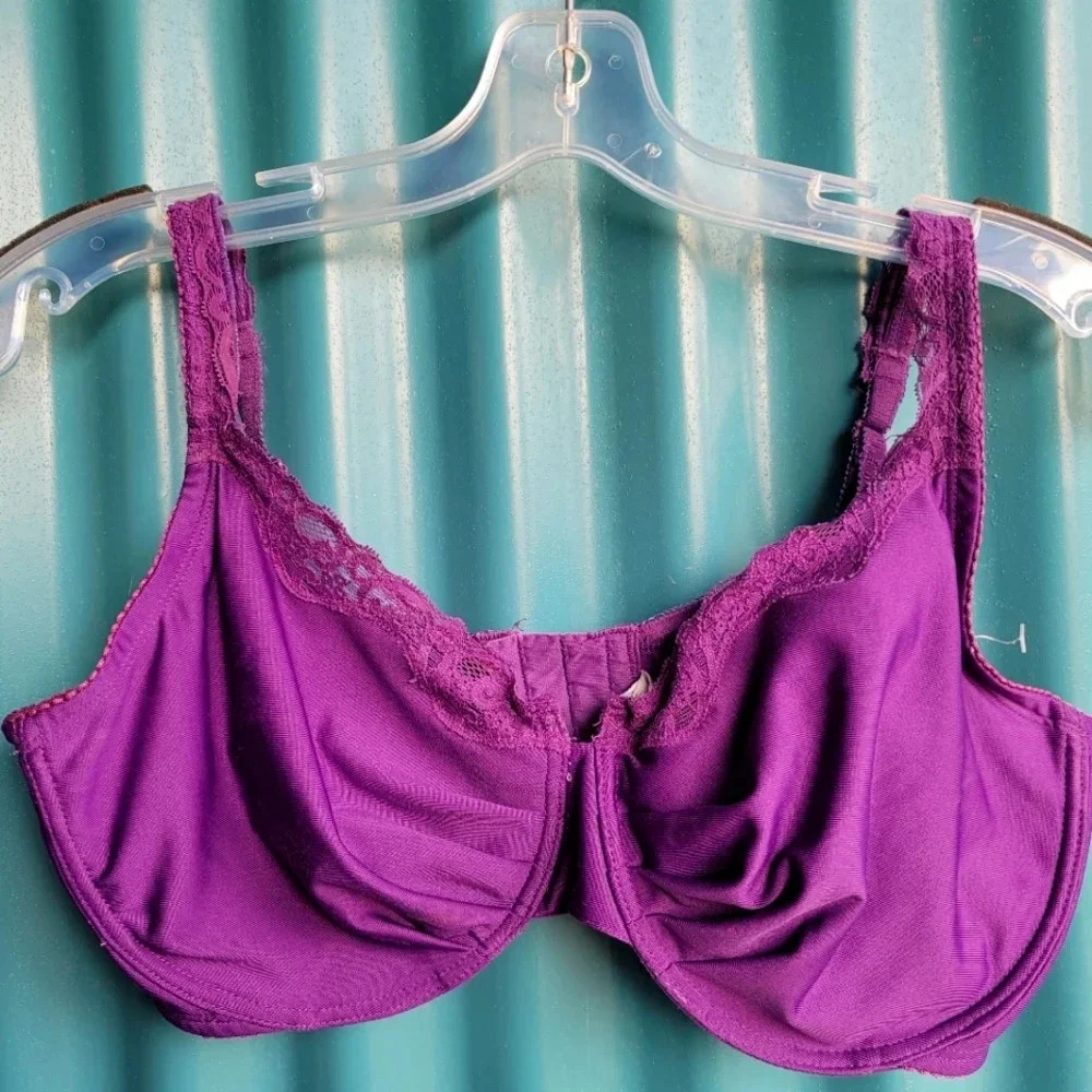 Bamboo New York Purple Bra 38DD